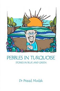 English Blogs Book - Pebbles in Turquoise